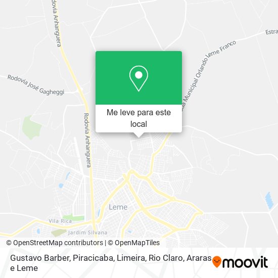 Gustavo Barber mapa