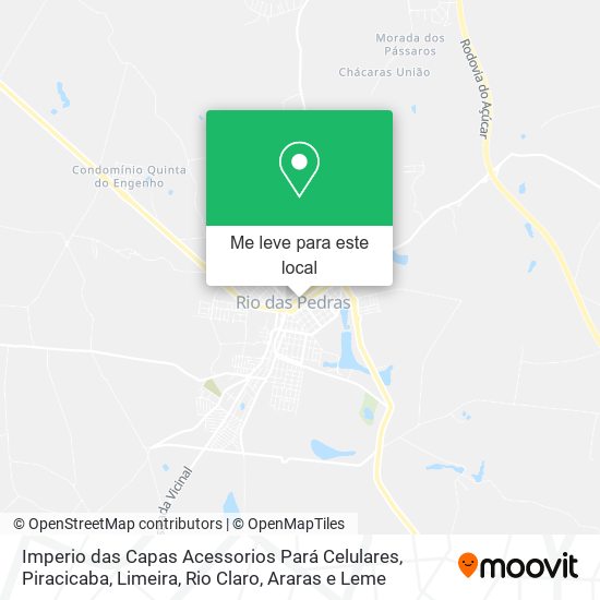 Imperio das Capas Acessorios Pará Celulares mapa