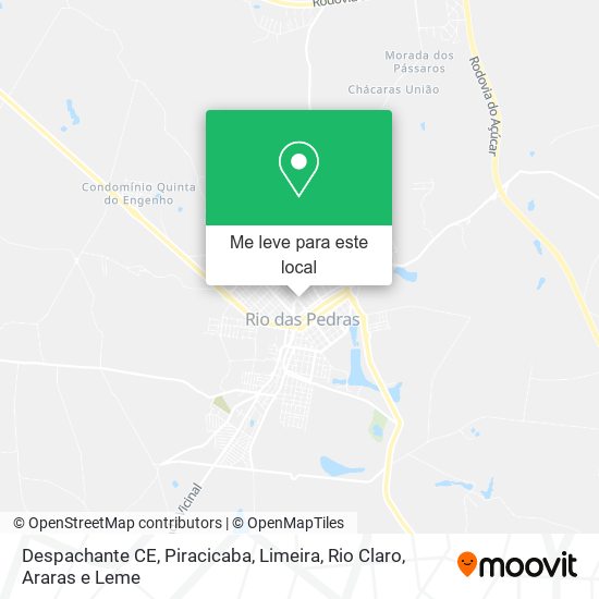 Despachante CE mapa