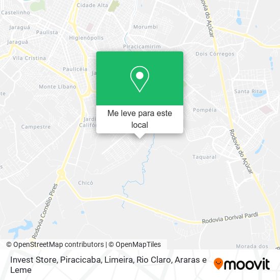 Invest Store mapa