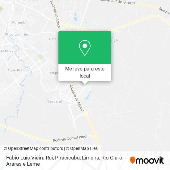 Fábio Luis Vieira Rui mapa