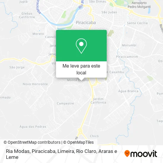 Ria Modas mapa