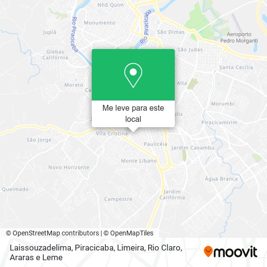 Laissouzadelima mapa