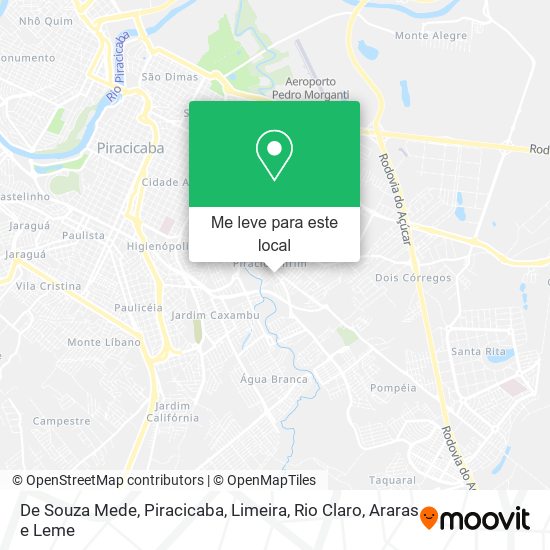 De Souza Mede mapa