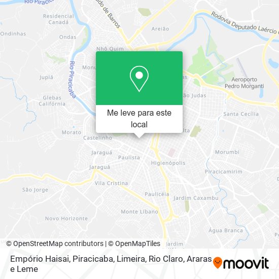 Empório Haisai mapa