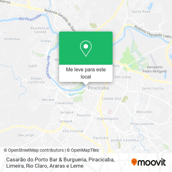 Casarão do Porto Bar & Burgueria mapa