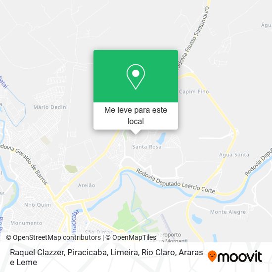 Raquel Clazzer mapa