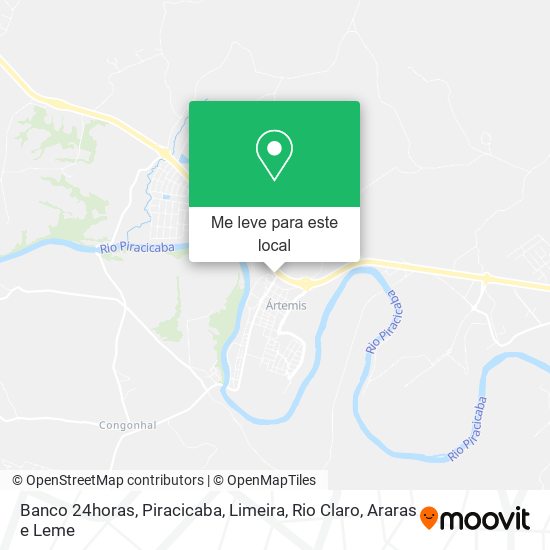 Banco 24horas mapa