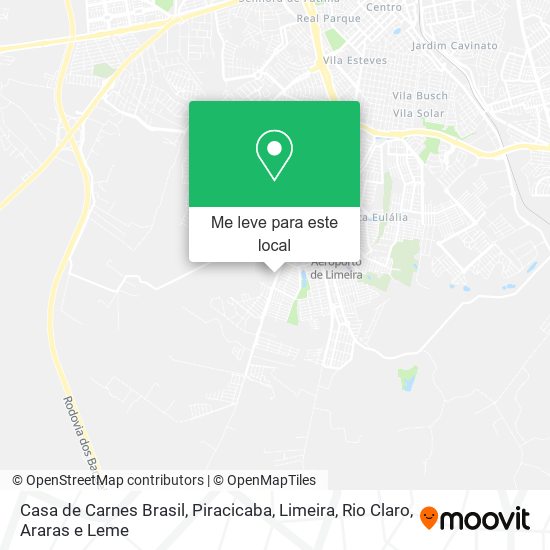 Casa de Carnes Brasil mapa