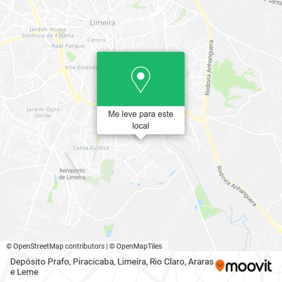 Depósito Prafo mapa