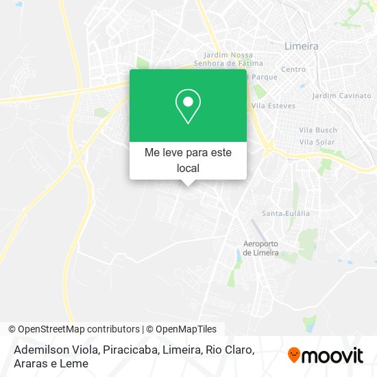 Ademilson Viola mapa