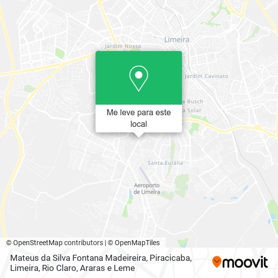 Mateus da Silva Fontana Madeireira mapa