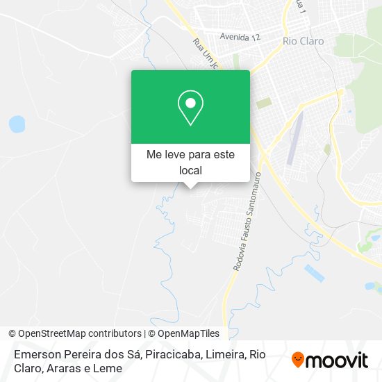 Emerson Pereira dos Sá mapa