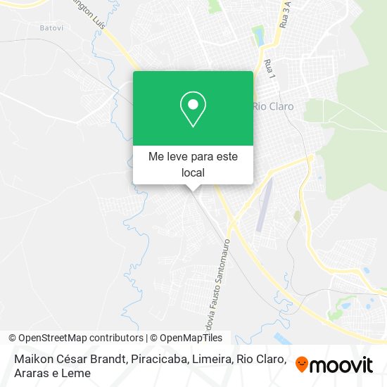 Maikon César Brandt mapa