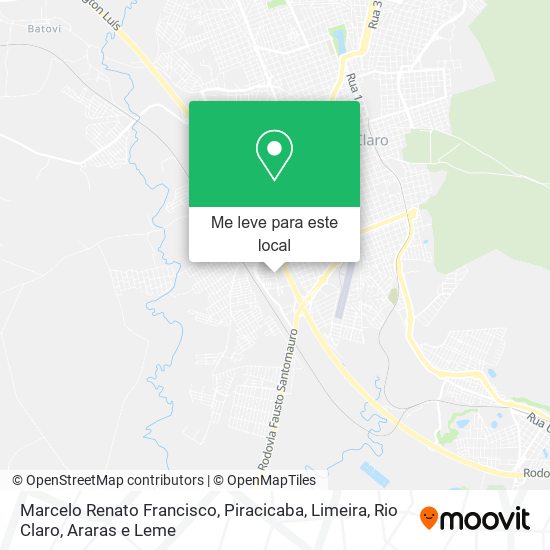 Marcelo Renato Francisco mapa