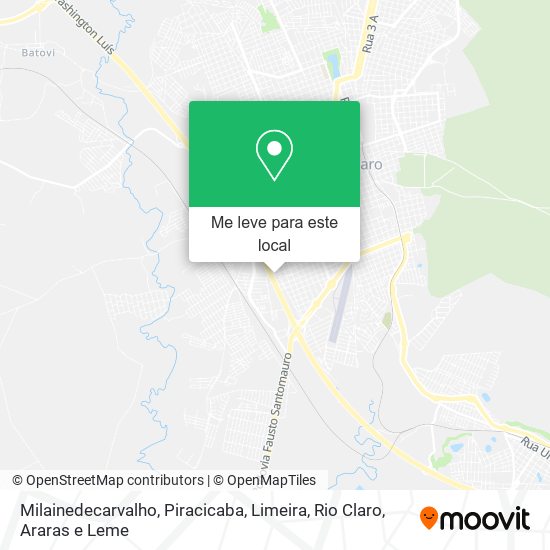 Milainedecarvalho mapa