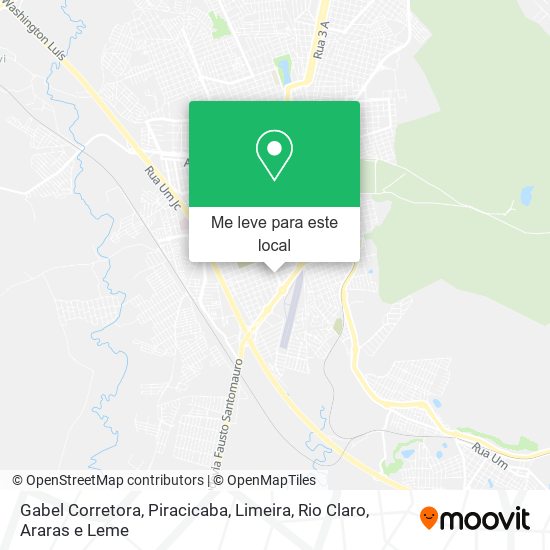 Gabel Corretora mapa