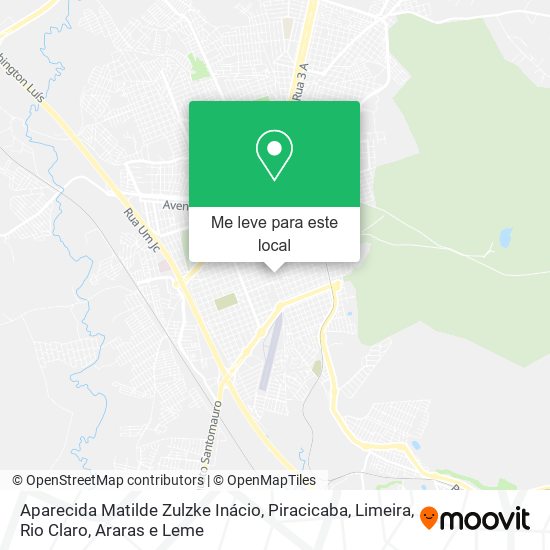 Aparecida Matilde Zulzke Inácio mapa