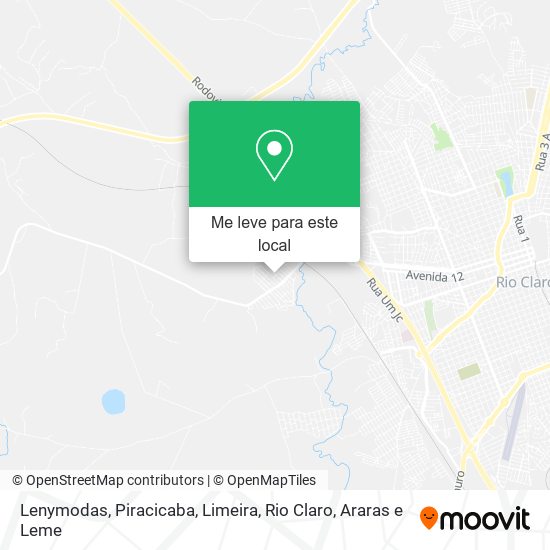 Lenymodas mapa