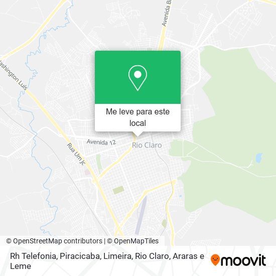 Rh Telefonia mapa