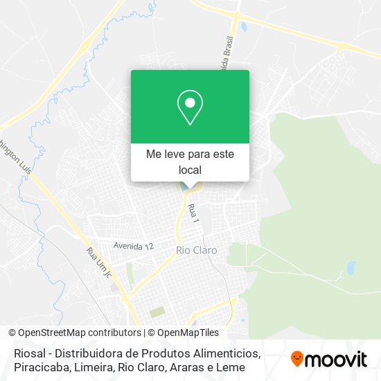 Riosal - Distribuidora de Produtos Alimenticios mapa