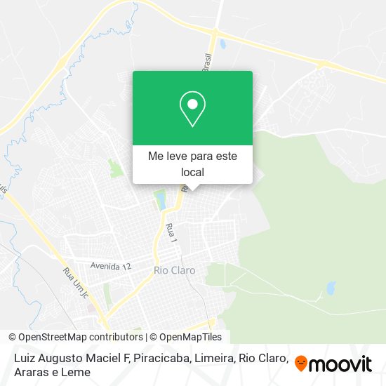 Luiz Augusto Maciel F mapa