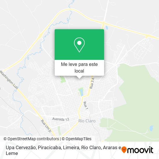 Upa Cervezão mapa