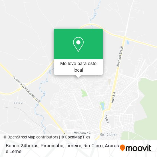 Banco 24horas mapa