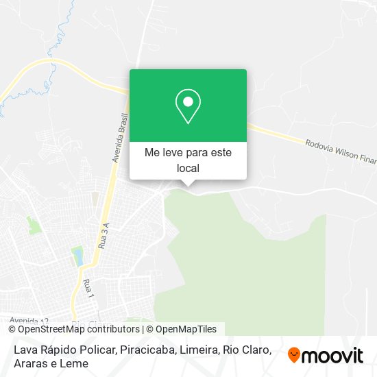 Lava Rápido Policar mapa