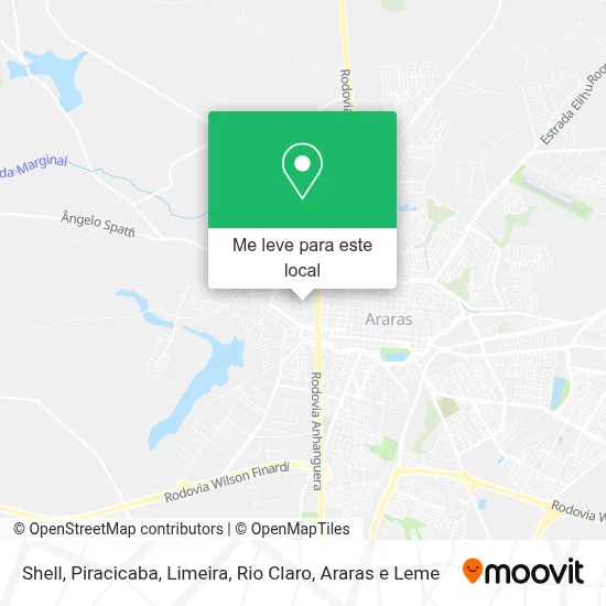 Shell mapa