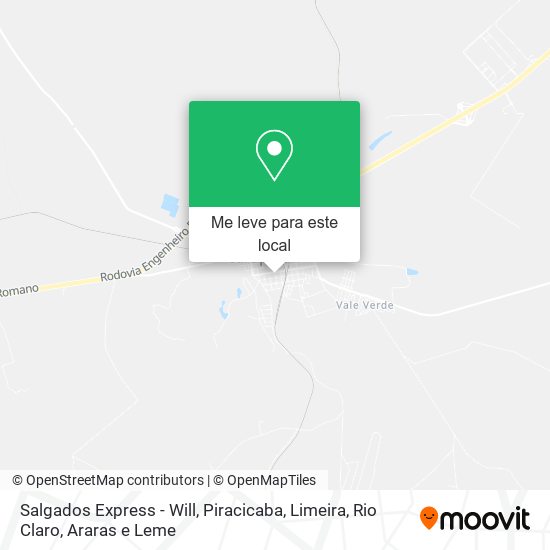 Salgados Express - Will mapa