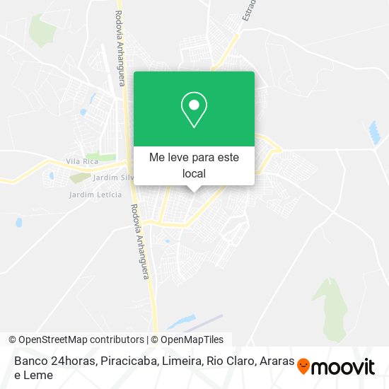 Banco 24horas mapa