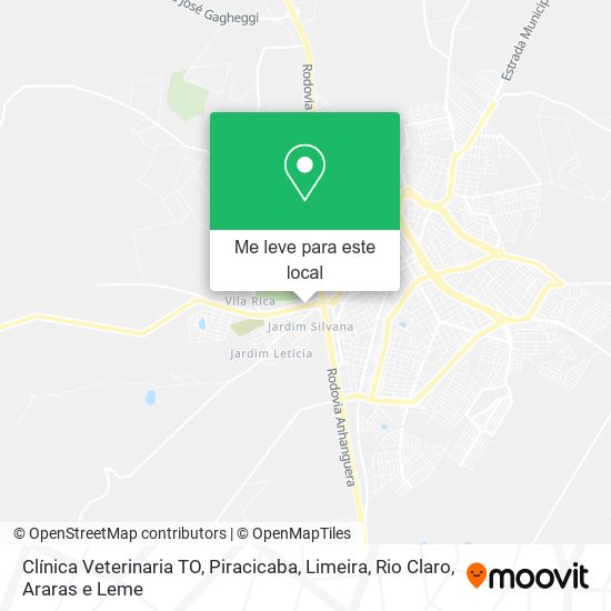 Clínica Veterinaria TO mapa