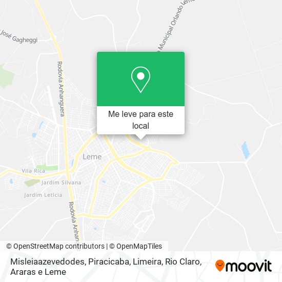 Misleiaazevedodes mapa