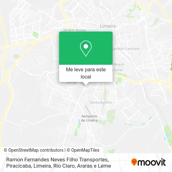 Ramon Fernandes Neves Filho Transportes mapa