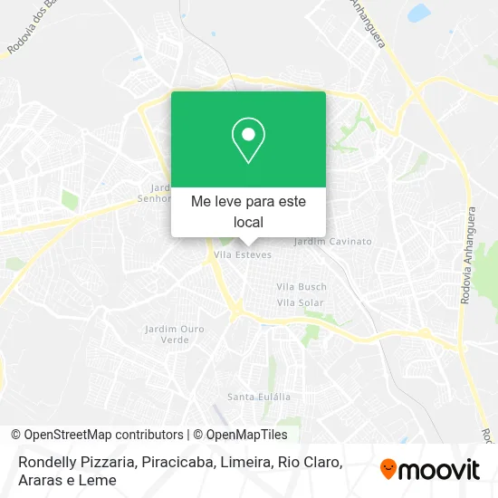 Rondelly Pizzaria mapa