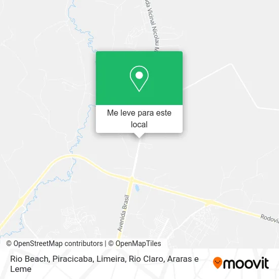 Rio Beach mapa