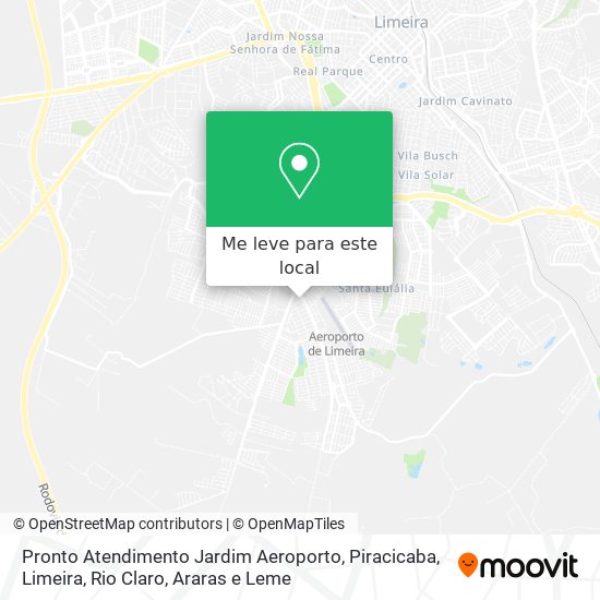Pronto Atendimento Jardim Aeroporto mapa