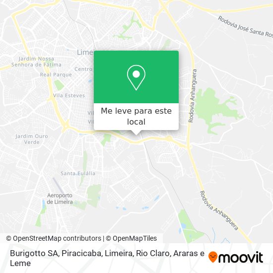 Burigotto SA mapa