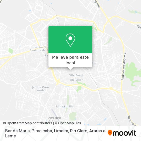 Bar da Maria mapa