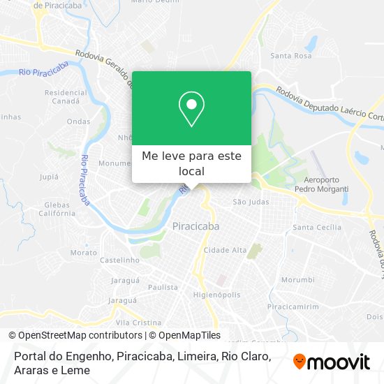 Portal do Engenho mapa