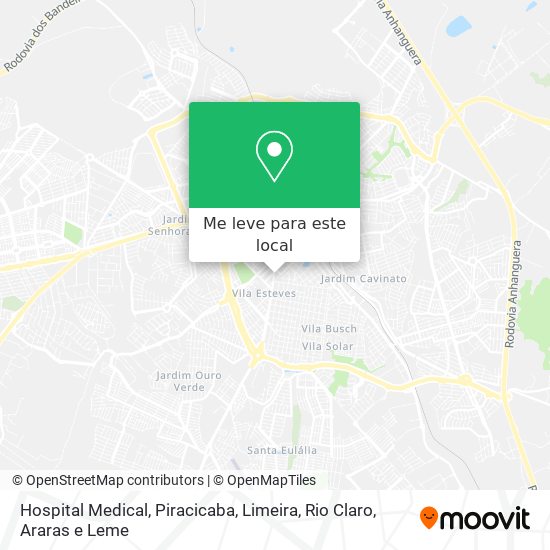 Hospital Medical mapa