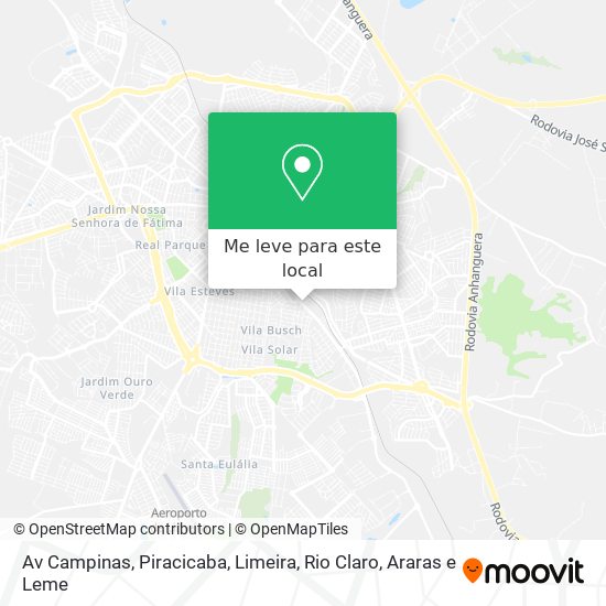 Av Campinas mapa