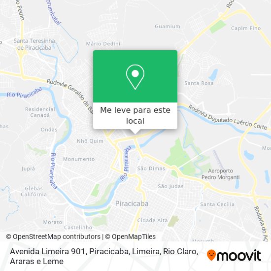 Avenida Limeira 901 mapa