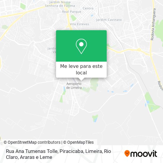 Rua Ana Tumenas Tolle mapa