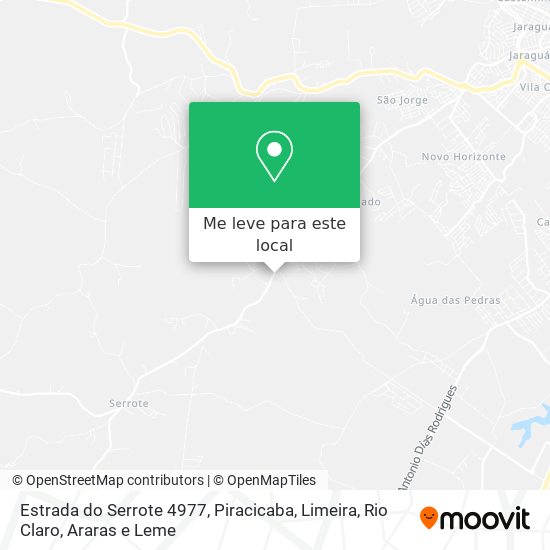 Estrada do Serrote 4977 mapa