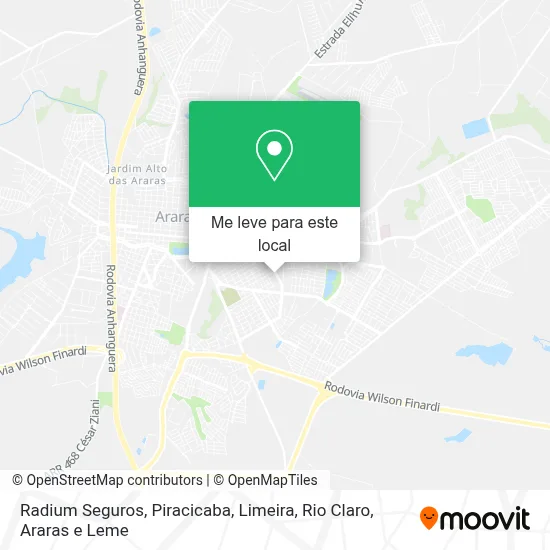 Radium Seguros mapa