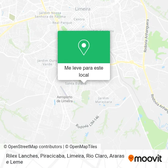 Rilex Lanches mapa