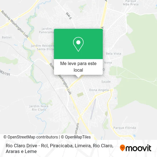 Rio Claro Drive - Rcl mapa