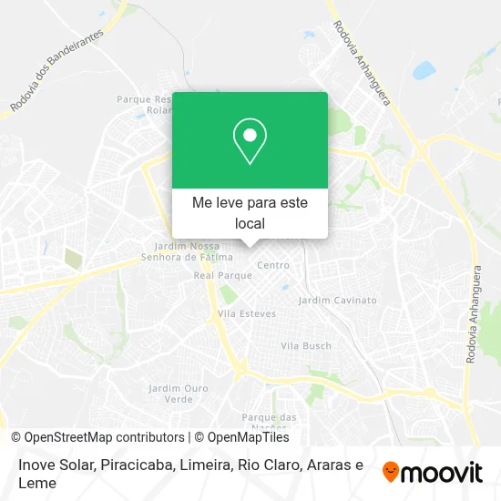 Inove Solar mapa